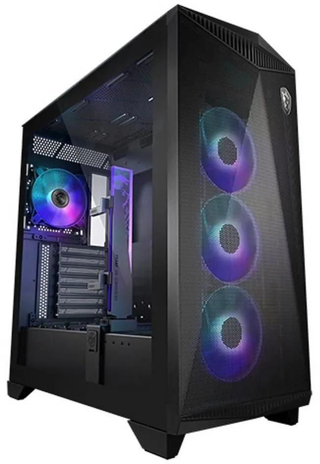 Корпус E-ATX MSI MPG Gungnir 300R, Midi-Tower, без БП,  черный [306-7g21r21-w57]